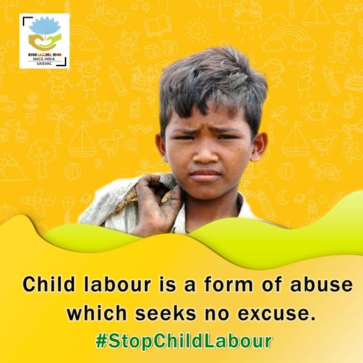 Childlabour is a form of abuse which seeks no excuse.