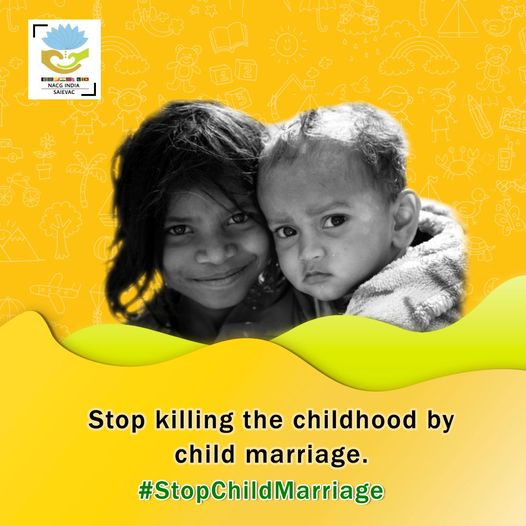 Stop killing the childhood by #childmarriage. #stopchildmarriage