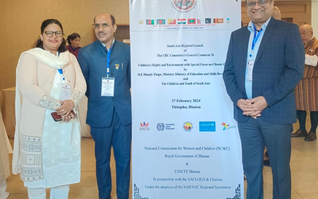 NACG Chairperson attended Regional ChildrenConsultation in Bhutan